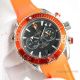 Copy Omega Seamaster Planet Ocean 600m Chronograph Watches Blue Rubber Strap (3)_th.jpg